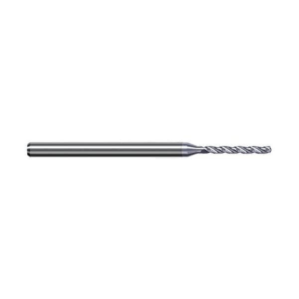 .9mm Drill dia. x 0.3400 in. Carbide HP Drill for Aluminum Alloys, 3 Flutes, TiB2 Coated